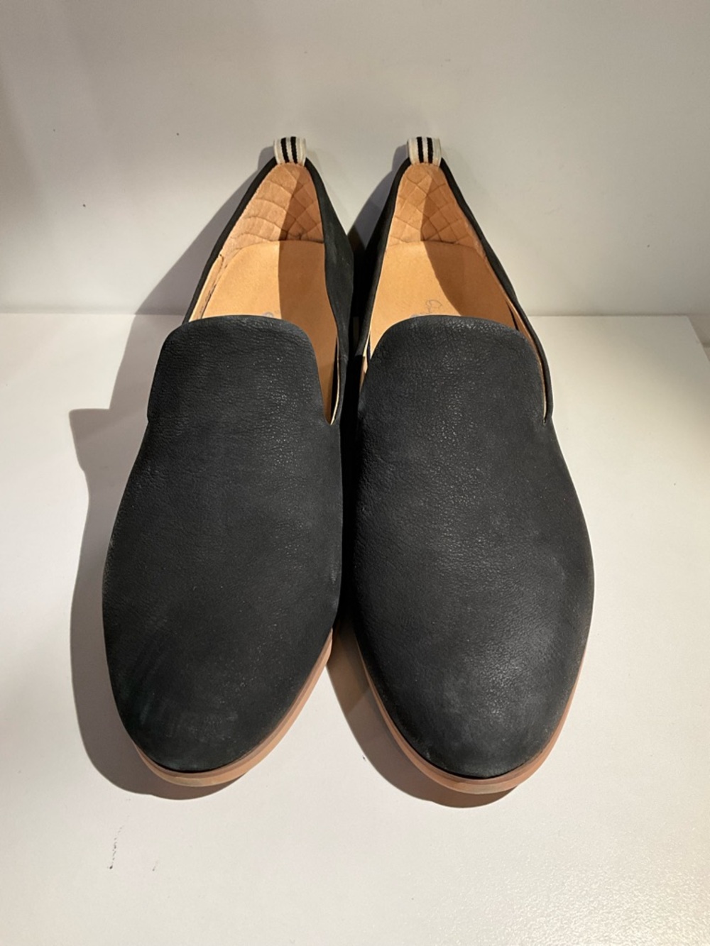 Dr Scholls Suede Slip-On Loafers - padded insole UNISEX Men size 7/Women size 10